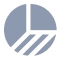 pie chart icon illustration